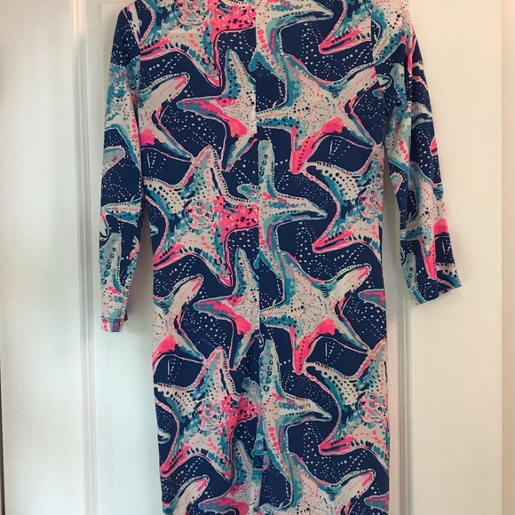 Lilly Pulitzer XXS Beacon Dress - Indigo Star Struck - Picture 5 of 6